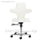 FORGÓZSÁMOLY HIDRAULIKUS ERGONÓMIKUS HÁTTÁMLÁS AZZURRO 152 FEHÉR - E-SHOP ELKONcosmetic Kft.